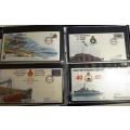 RSA Navy Commemorative Covers,Some signed,Exhibit Material