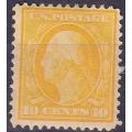 US,Scott #381,1911,MH,Perf. 12,Small Remnant on back,CV$95.00