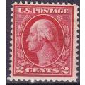 US, Scott#375,1910/11,MH,Perf. 12,remnant on back,CV$6.50