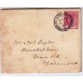 South Africa,COGH ,1907 Entire to Claremont,KEVII