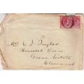 South Africa,COGH,1904,Tatty cover to Clairmont