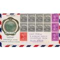 United States,1938,FDC,Stunning cover to South Africa!