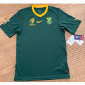 Original Springbok Mens Home 2023 RWC Fan Jersey - Size Mens Small