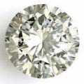 Beautiful 1.00 ct 6.55 mm Off White Yellow color VVS2 Round Cut Loose Moissanite