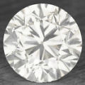 0.55ct  Round cut Diamond fancy white colour S1