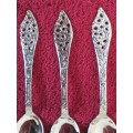 ***10 X SILVER PLATED TEASPOONS - BY NOVALUX IN HOLLAND***
