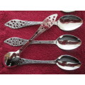 ***10 X SILVER PLATED TEASPOONS - BY NOVALUX IN HOLLAND***