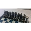 COLLECTORS HARRY POTTER CHESS SET - BOARD AND PIECES ARE LARGE!!!