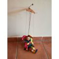 R1 AUCTION***Authentic Marionette Doll  From Czech Republic Original Price 100 Euro**1 BROKEN STRING