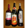 GENUINE SANGRIA 1 LITER FROM ABROAD, SPIER ROSE 2006 & ANGELS TEARS COLLECTORS WINE COMBO