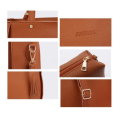4 Piece RED Women's PU Leather Handbag Set (Shoulder Bags Handbag Clutch Handbags Purses Wallets)