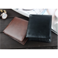 Brand New PU Leather Wallet - Men's Fashion Sturdy Business Bi-fold Wallet - Great Durability