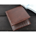 Brand New PU Leather Wallet - Men's Fashion Sturdy Business Bi-fold Wallet - Great Durability