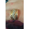 1.45ct Diamond and Yellow Gold Ring