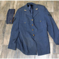 South African Air Force tunic and side cap