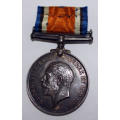 British War Medal 1914-1918 -South African Heavy Artillery
