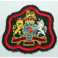British Sergeant Major badge