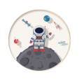 Astronaut Transparent Circular Painting