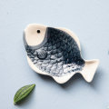 Three-Dimensional Relief Creative Fish Shape Jam Plates