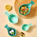 Cute Green Ceramic Measuring Cups Four-Piece Set