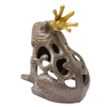 Cast Iron Hollow Frog Prince Ornament