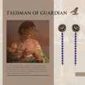 Egyptian Totem Tassel Earrings