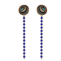 Egyptian Totem Tassel Earrings