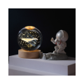 Whale Planet Crystal Ball with Luminous Base Size: M