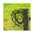 Garden Fence Ornament - Lion