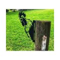 Garden Fence Ornament - Rooster