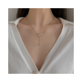 Mother of Pearl Clavicle Chain Necklace