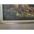 ORIGINAL OIL PAINTING BY WELL KNOWN SOUTH AFRICAN ARTIST LOUISE REPSOLD