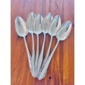 6 beautiful silver-plated serving spoons (WMF90-4 German)- 25cm long each
