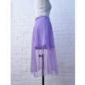 Lilac net skirt with underskirt size 10