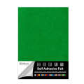 Self Adhesive Felt - A4 X 5 Sheets GREEN