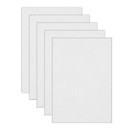 Self Adhesive Felt - A4 X 5 Sheets WHITE