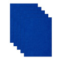 Self Adhesive Felt - A4 X 5 Sheets ROYAL BLUE