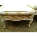 Vintage Chair with Footstool (possibly Queen Anne)