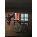 Border war period Medal set belonged to medic