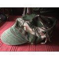 Rhodesian army camo copy flap cap