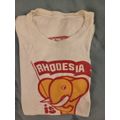 Rhodesian Rhodesia is super /behind Rhodesia period t shirt .