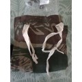 Rhodesian army camo small toiletry /cleaning kit bag