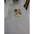 SA Rugby Springbok jersey white .