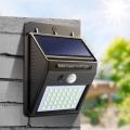 LED Light Waterproof LED Solar Sensor Light Motion Sensor Wall Light Outdoor Garden Yard Streets