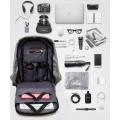 ANTI-THEFT BACKPACK WITH USB CHARGING PORT