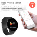 W8 Waterproof Smart Watch With Heart Rate Monitor & Fitness Bracelet - Black