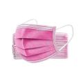 50 Piece Pack Disposable Face Mask 3-Ply-Pink