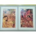 Heritage of India- AJANTA CAVE MURALS- 12 folio colour plates