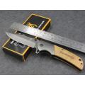 New! Browning Knife 354 Folding Titanium Blade 440C Steel  -3 AVAILABLE!!