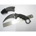 BLACK Counter Strike Titanium Karambit Knife fox Claws necklace knife - LAST 2 AVAILABLE!!